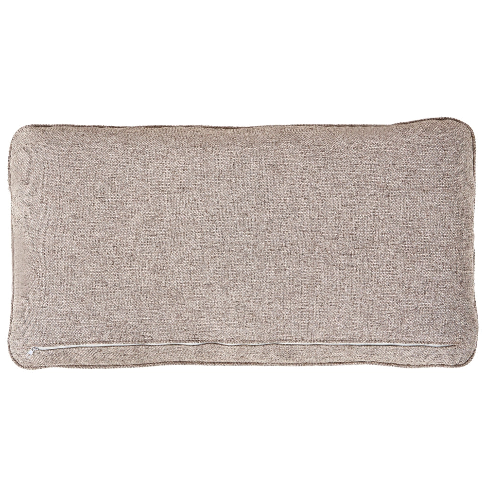 Divano letto in tessuto marrone chiaro imbottito 3 posti letto estraibile gambe in metallo funzione letto minimalista