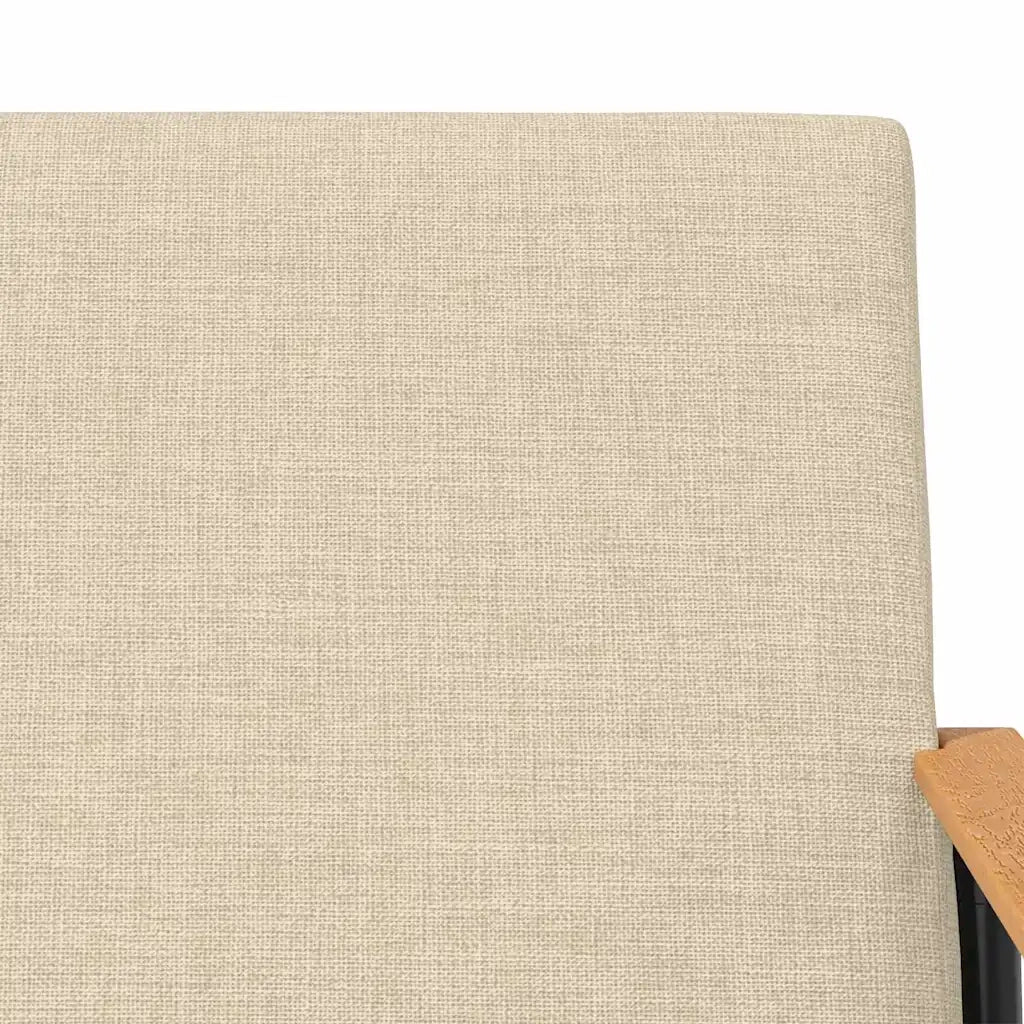 Poltrona | Sedia Relax Crema Tessuto
