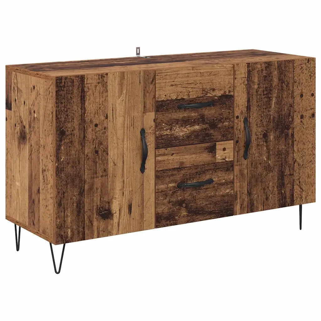 Credenza-Buffet-Armadio da cucina Legno vecchio 100 x 36 x 60 cm Legno multistrato 650785