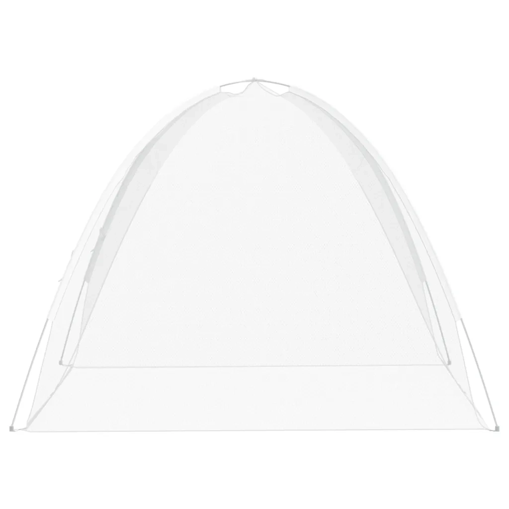 Zanzariera Mongolia con Porte 220 Rete Bianco 200x180x135 cm