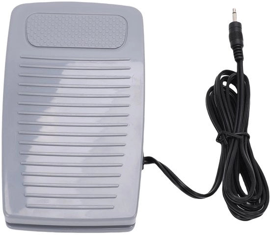 Pedale per Macchina da Cucire con Sensibilità Elevata - Pedale in Plastica - Plug and Play - Compatibile con C22 e Molte Macchine - Regolazione della Velocità Precisa - Impugnatura Professionale - Pedale per Macchina da Cucire