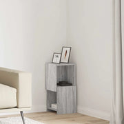 Mobile angolare Grigio Sonoma 25,5x25x55cm Legno multistrato