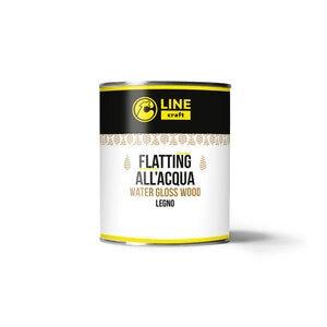 C FLATTING ACQUA P/LEGNO 0,75L TRASP LUC WATER GLOSS WOOD- C LINE CRAFT- 1,0 pz