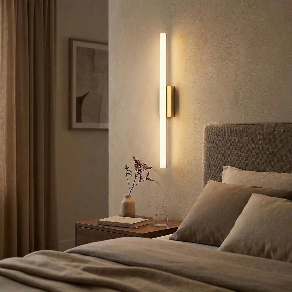 Lampada Da Parete Led 80cm APP1853-1W Brush Gold