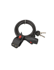 Antifurto a cavo Ø 8 mm, lunghezza 1,50 m, con supporto, 2 chiavi – THIRARD