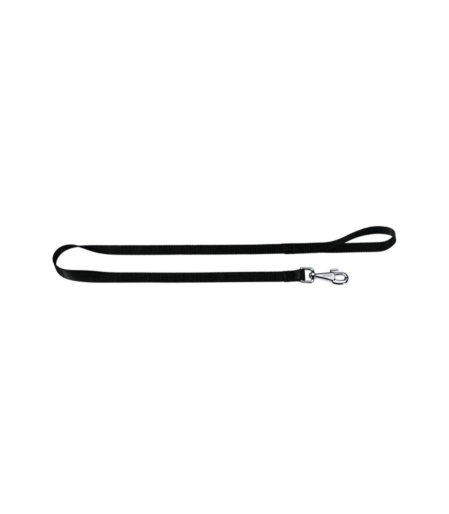 GUINZAGLIO PER CANI 'CLUB G' 20 mm x 120 cm - colore nero - 2 pezzi- FERPLAST