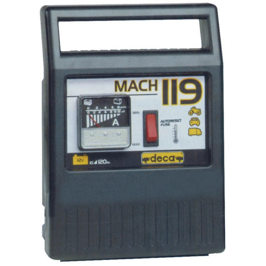 Deca Caricabatteria 12 V. - 9A Mach 119