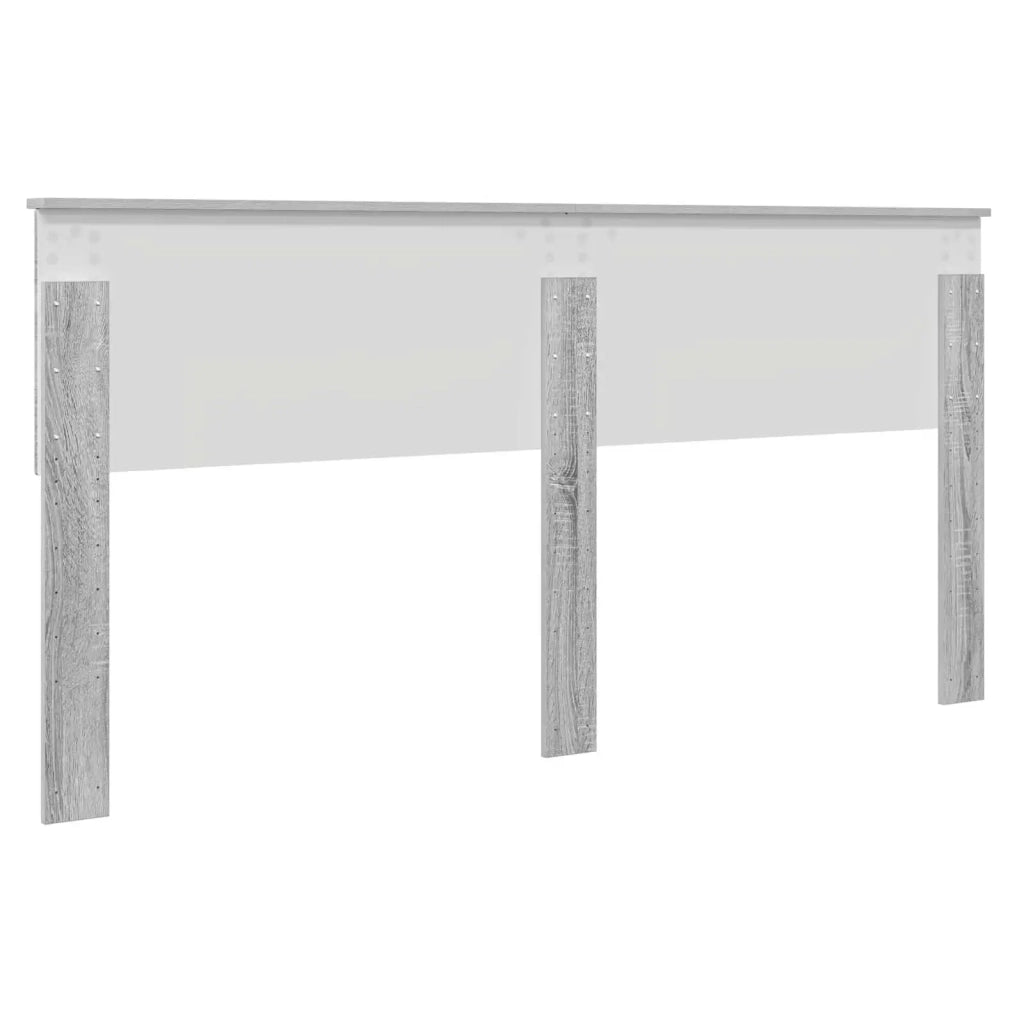 Testiera Grigio Sonoma Legno multistrato 888392