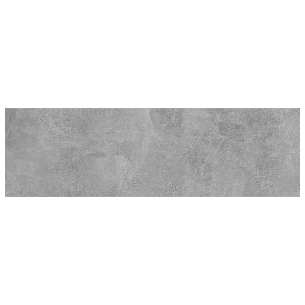 Ripiani Libreria 8pz Grigio Cemento 100x30x1,5cm Multistrato 805403