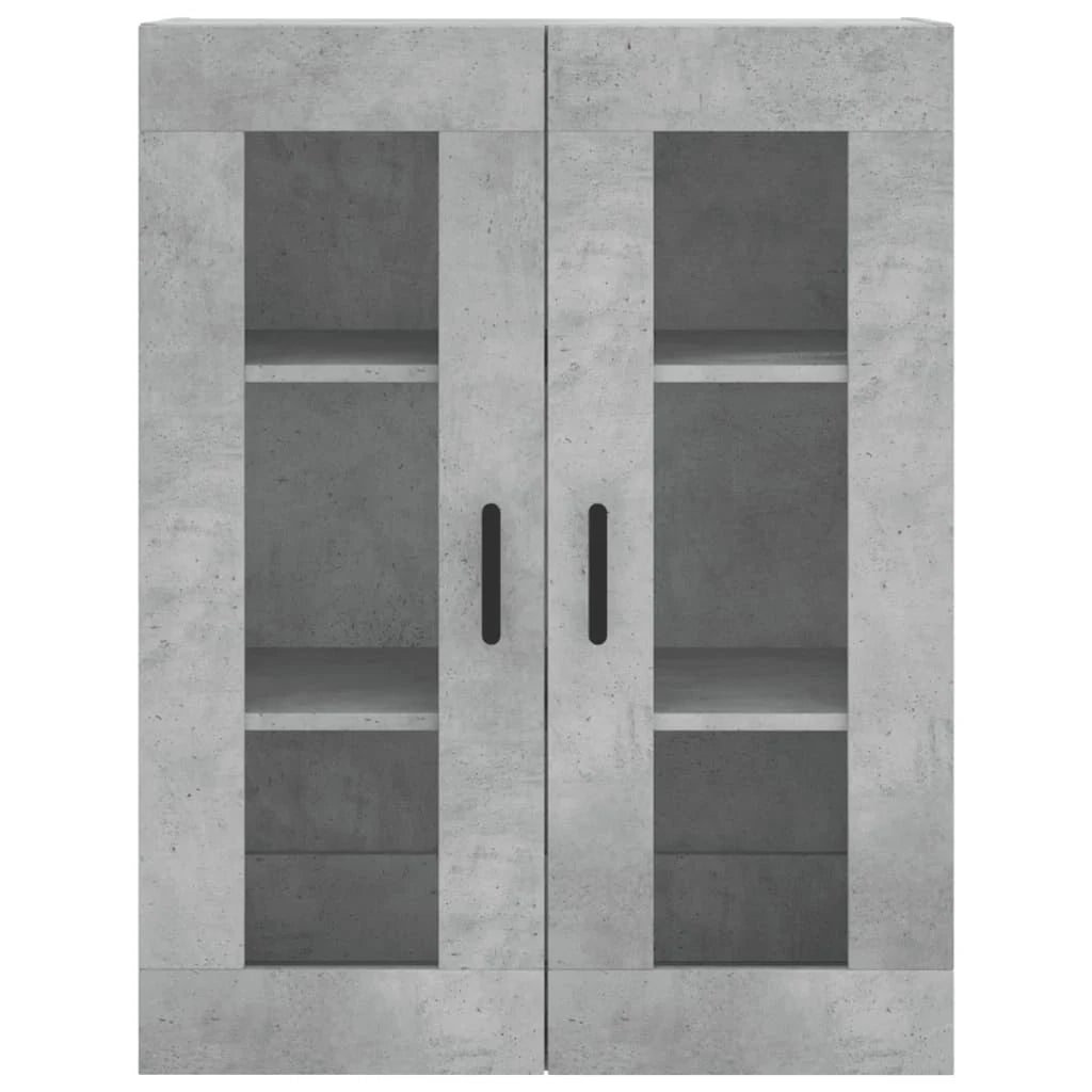 Buffet credenza cassettiera armadio mobile contenitore organizer cucina soggiorno salotto alto 69,5 x 34 x 180 cm legno ingegnerizzato grigio 02_0034694