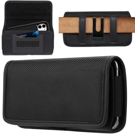 Borsa universale per telefono cellulare - supporto per carte di credito e contanti - impermeabile - foderato in oxford resistente - compatibile con modelli Ulefone - borsa per telefono con cinturino