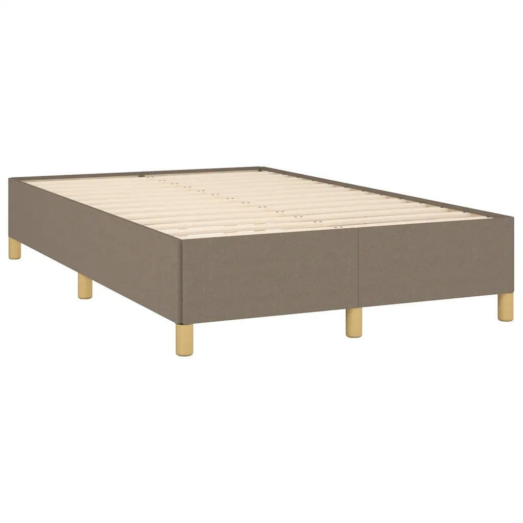 Giroletto a Molle con Materasso Tortora 120x190 cm in Tessuto 3269927