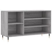 Scarpiera | Mobile per scarpe Grigio Sonoma 102x36x60 cm in Legno Multistrato