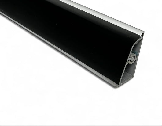 ALZATINA PER PIANI DA CUCINA LUNGHEZZA 2 METRI NERA