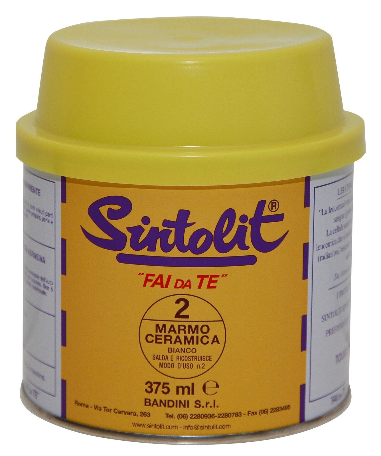 sintolit marmo verticale bianco ml.375 cod:ferx.41000