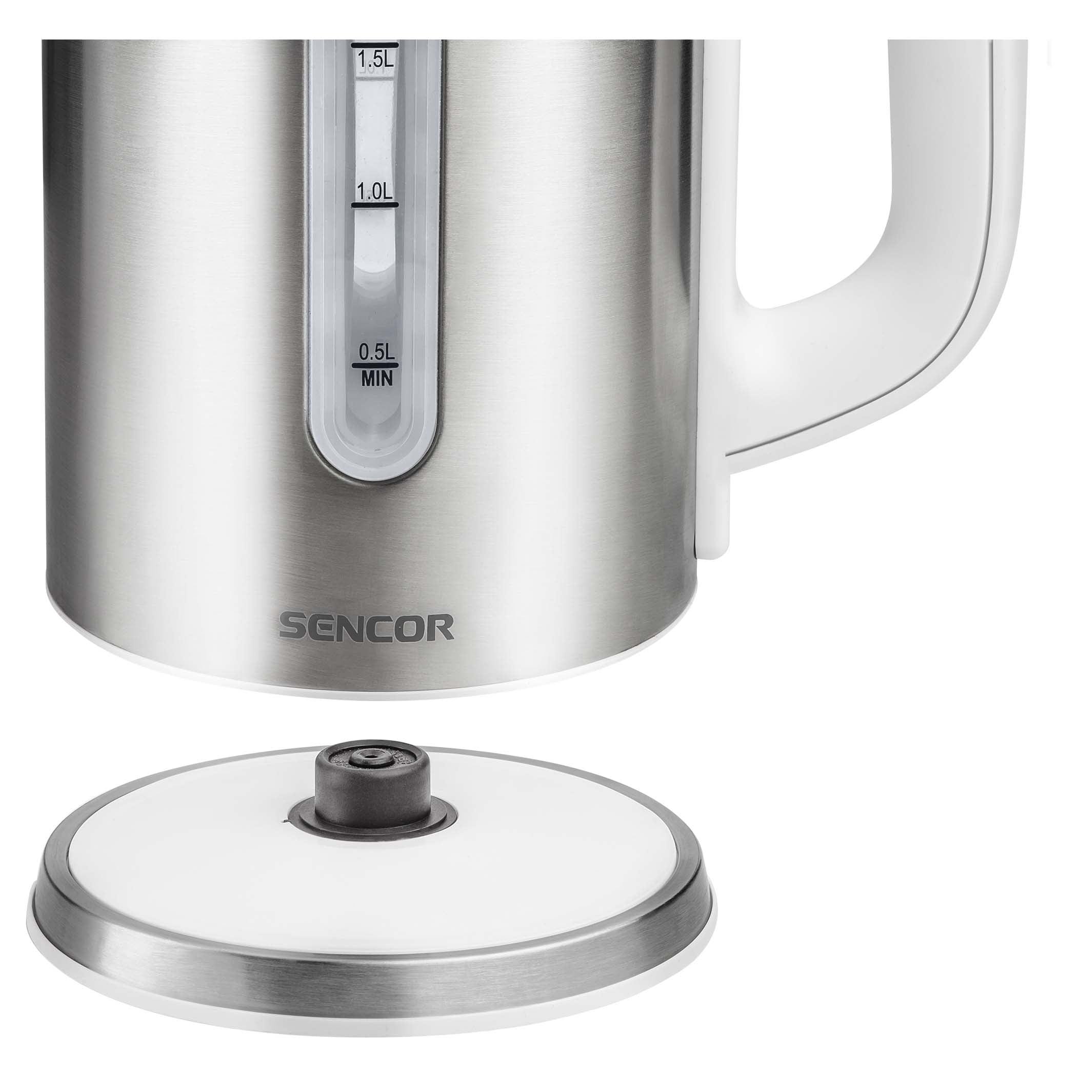 Bollitore elettrico Sencor con temperaura variabile 1,7L 2400W bianco SWK 1761WH