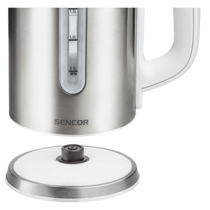 Bollitore elettrico Sencor con temperaura variabile 1,7L 2400W bianco SWK 1761WH
