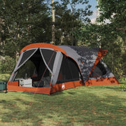 Tenda Familiare Grigio e arancione 550 x 555 x 208 cm 42017468