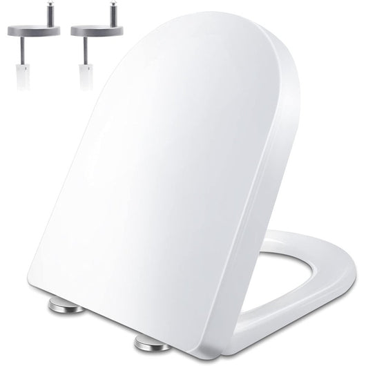 Yadimi abattant wc familial, fermeture en douceur avec abattant