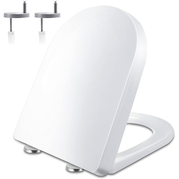 Yadimi abattant wc familial, fermeture en douceur avec abattant