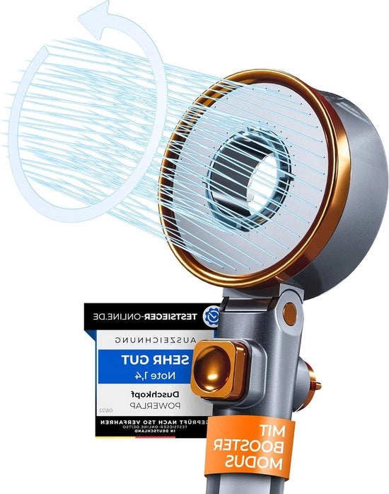 Douchekop con filtro - acqua pulita e soffice - con kit di montaggio