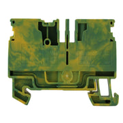 Morsetto passante terra 4mmq 1 piano 2 conduttori Weidmuller