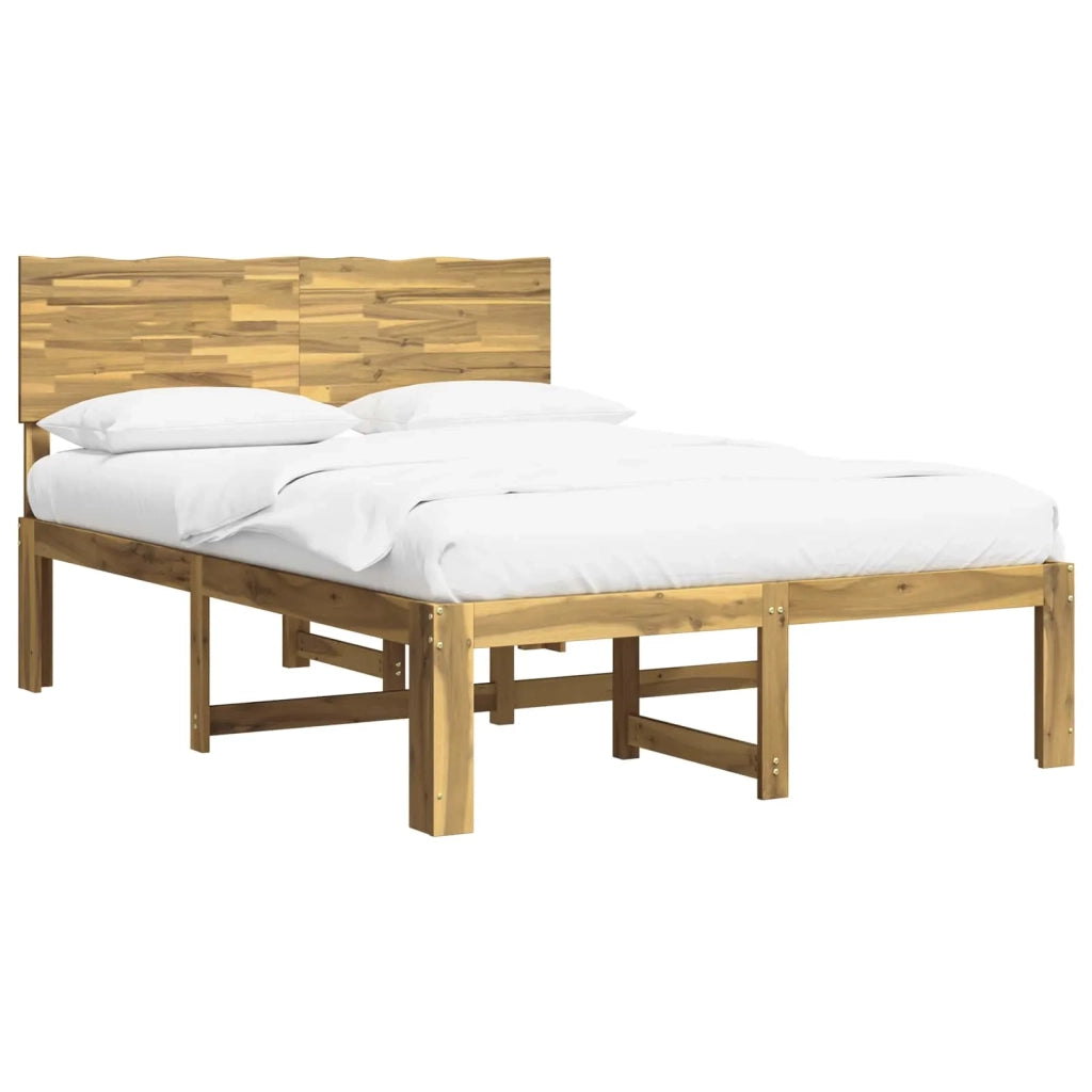 Letto matrimoniale con testiera ROSTOCK Bianco 140 x 190 cm 3405412