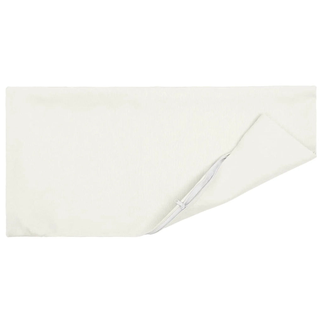 Federa 2 pz HEERLEN Bianco 40 x 80 cm Tessuto 909799