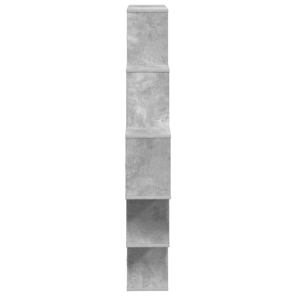 Scaffale da parete Grigio Cemento 120 x 20 x 136 cm 8012159
