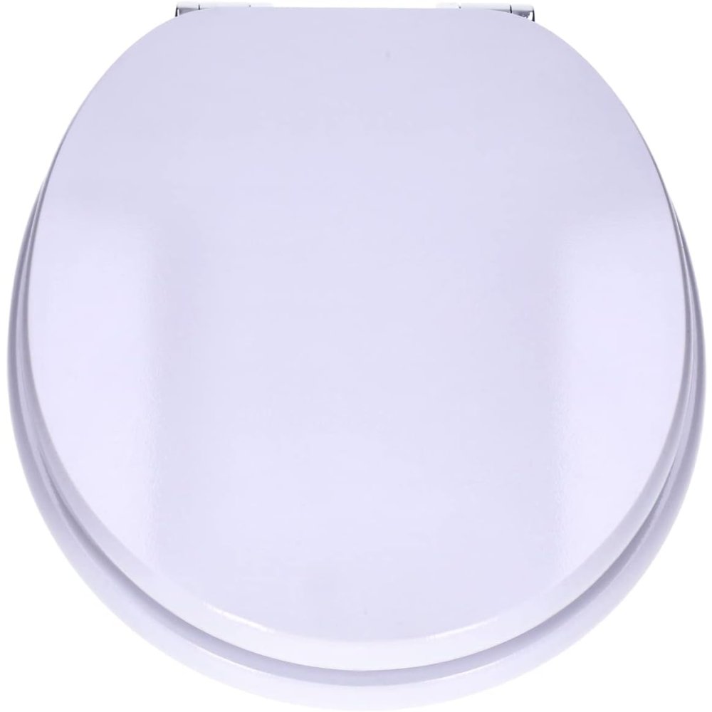 Sedile wc in tp con abbassamento automatico e motivo soft-close,