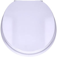 Sedile wc in tp con abbassamento automatico e motivo soft-close,