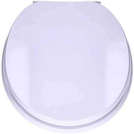 Sedile wc in tp con abbassamento automatico e motivo soft-close,