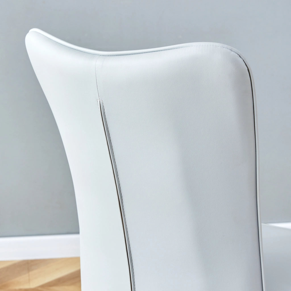 Set tavolo rotondo 100 cm con 2 sedie; piano in MDF e vetro; nero e grigio chiaro