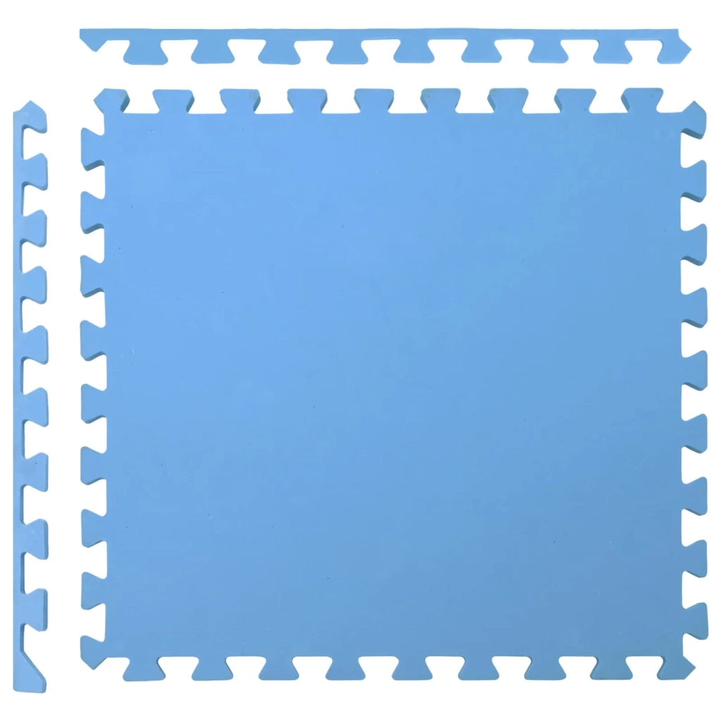 Tappetino per piscina 24 pcs Blu 8,64 m² Schiuma EVA 3433293