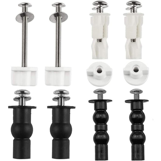Kdwoa tornillos para asiento de inodoro, 5 pares asientos wc bis