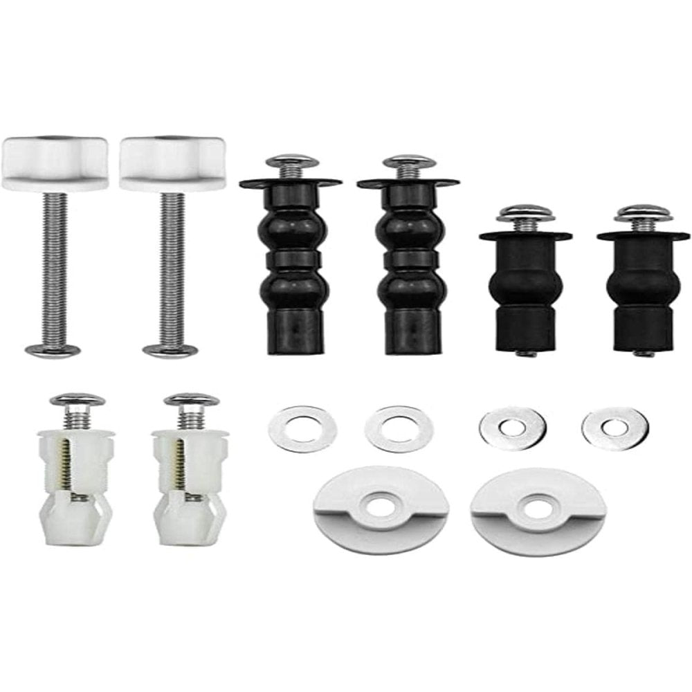 5 pares de piezas de asiento de inodoro, pernos y fijaciones, pa