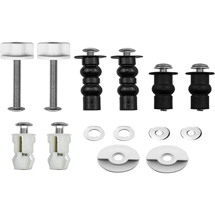 5 pares de piezas de asiento de inodoro, pernos y fijaciones, pa