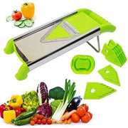 Trade Shop - Mandolina Affetta Verdure Affettatore Multiuso Con Lama In Acciaio Inox -