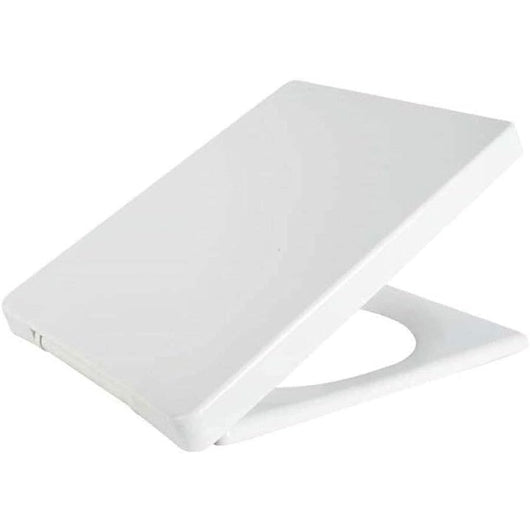 Coperchio del wc sedili del wc, sedile del wc quadrato a sgancio