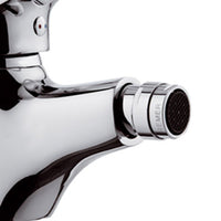 Rubinetto per bidet con aeratore direzionabile e leva classica - serie kiss