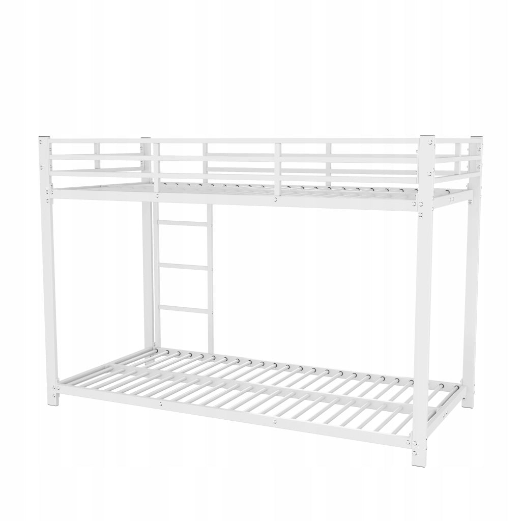 Letto a castello 90x200 bianco classico senza materasso - Xylo