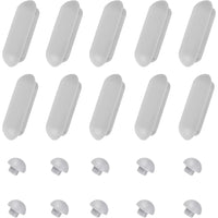 Paraurti toilet paracolpi wc bianco copriwater e anello per ammo