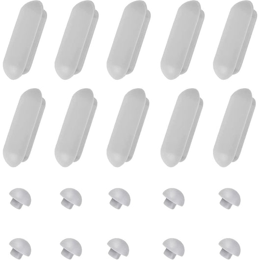 Paraurti toilet paracolpi wc bianco copriwater e anello per ammo