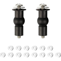 Set di fissaggio per sedile wc, viti superiori universali, viti