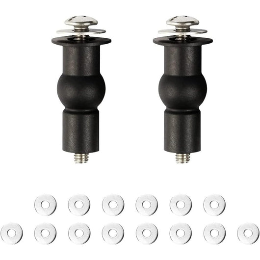 Set di fissaggio per sedile wc, viti superiori universali, viti
