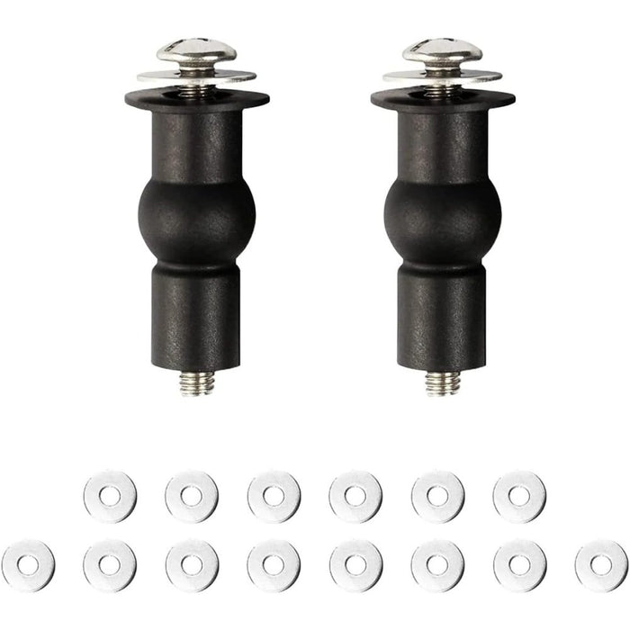 Set di fissaggio per sedile wc, viti superiori universali, viti