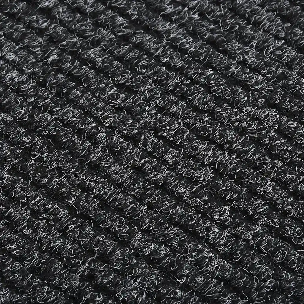 Tappeto del soggiorno | Tappeto Corsia Acchiappa Polvere 100x100 cm Antracite