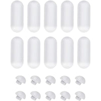 Hiahaz,20 pezzi paraurti per sedile del water,paracolpi per sedi