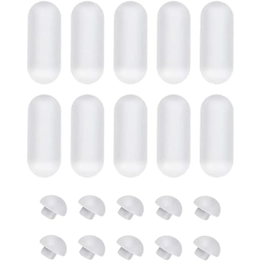 Hiahaz,20 pezzi paraurti per sedile del water,paracolpi per sedi