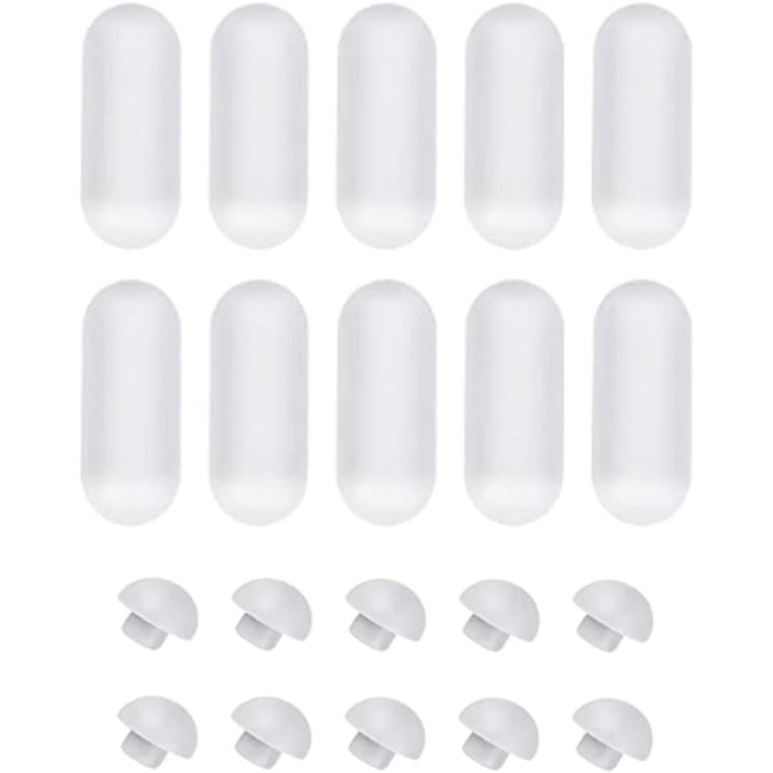 Hiahaz,20 pezzi paraurti per sedile del water,paracolpi per sedi